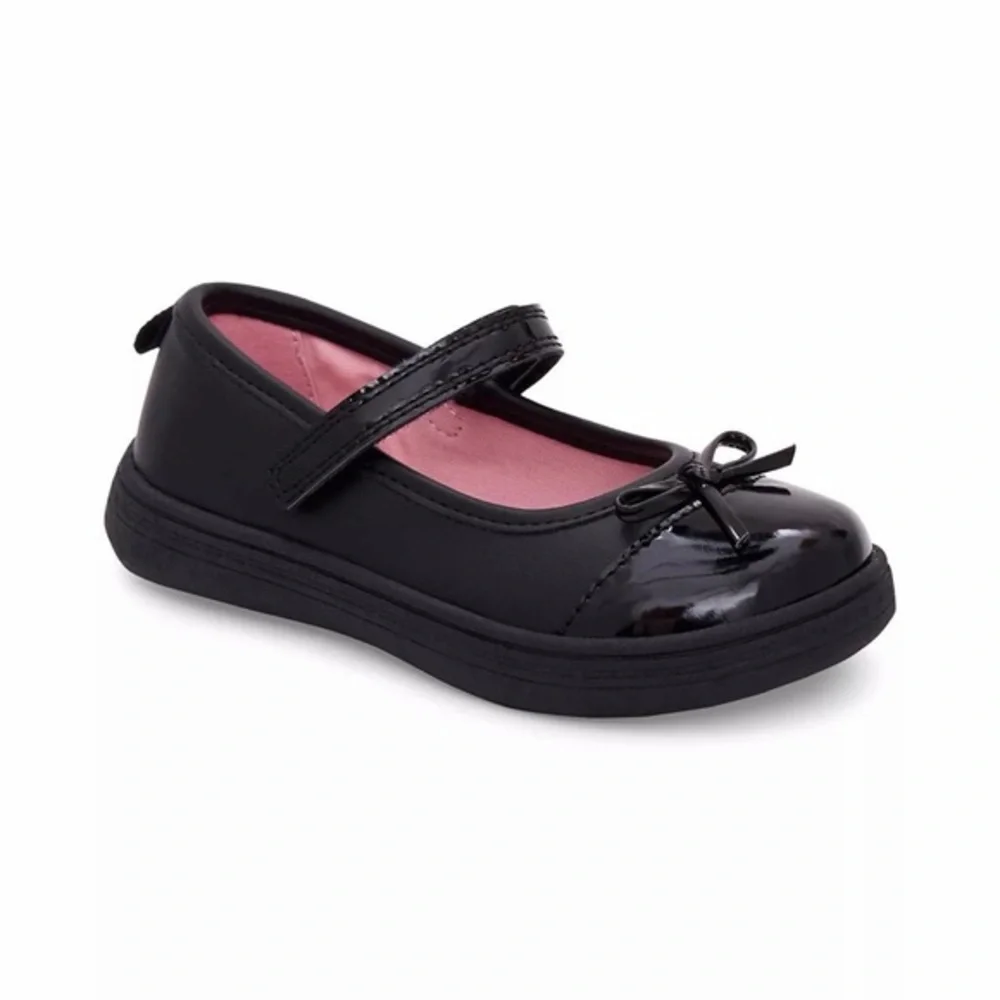 Carter's Aggie Toddler Girls' Mary Jane Black patent Flats 4m